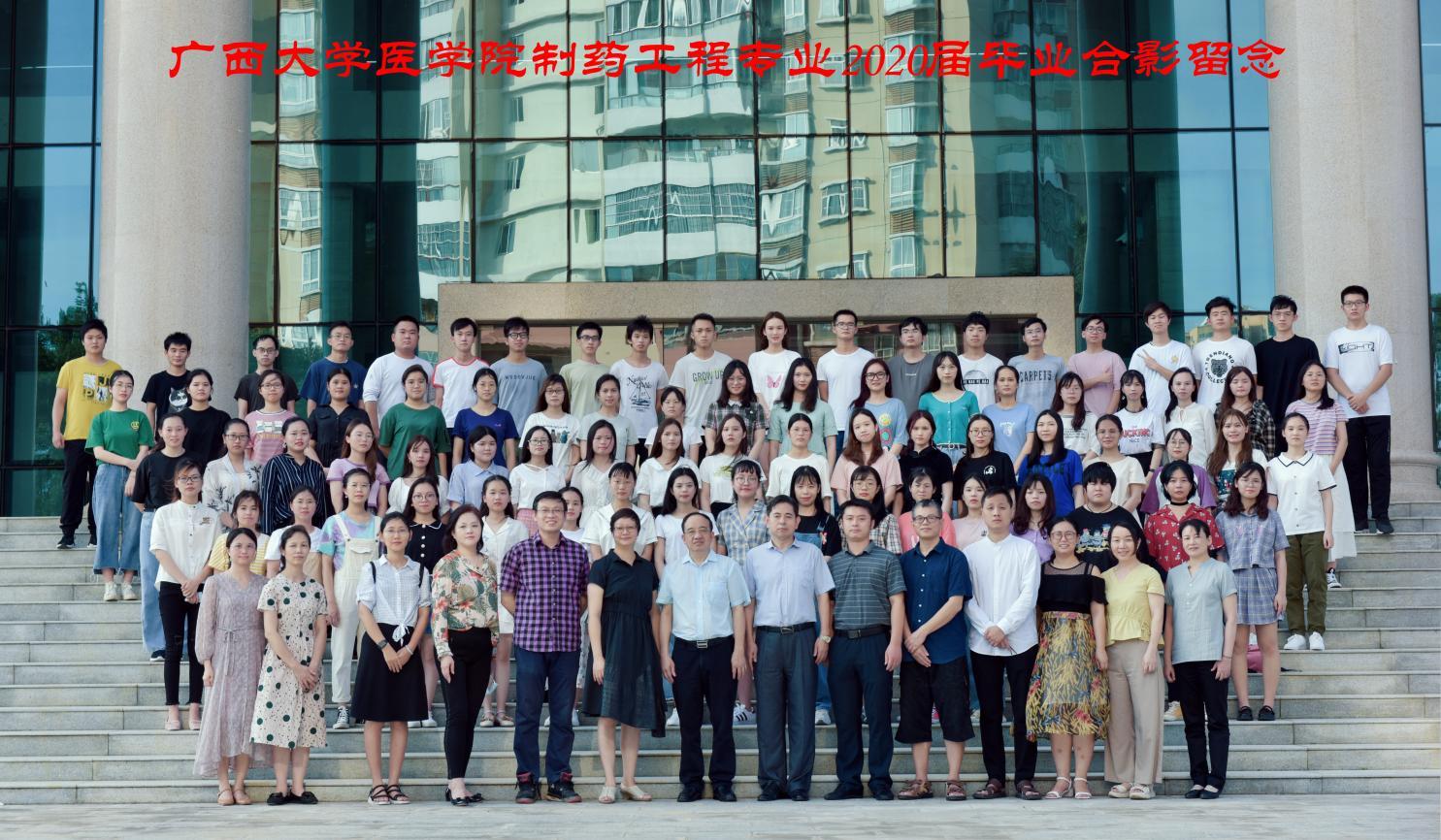 yl7703永利官网制药工程专业2020届毕业合影留念 yl7703永利官网制药工程专业2020届毕业合影留念